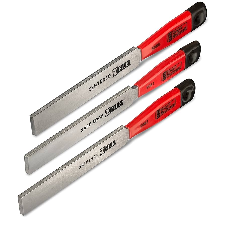 Amazon.com: StewMac Z-File Guitar Fret Crowning File Set
